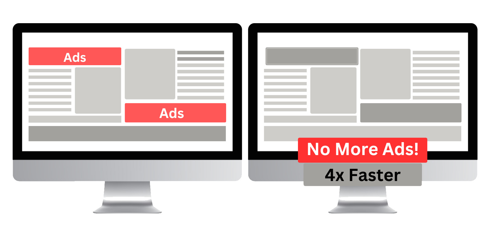 no more ads